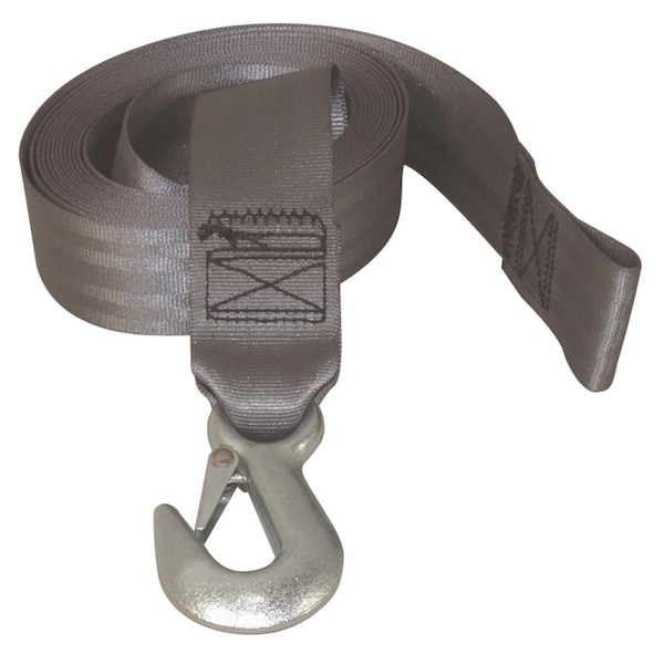 Indiana Marine F14210 2 in. x 15 ft. Winch Strap with Loop End 3000.1918 - main